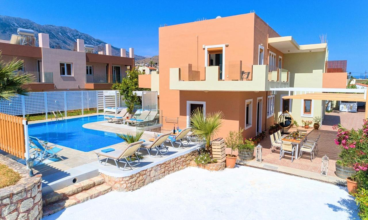 Island Villa Heated Pool Georgioupoli Ngoại thất bức ảnh