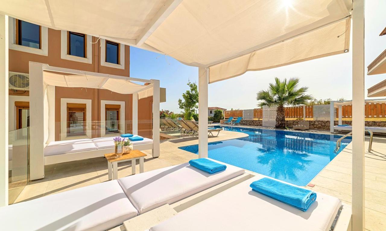 Island Villa Heated Pool Georgioupoli Ngoại thất bức ảnh