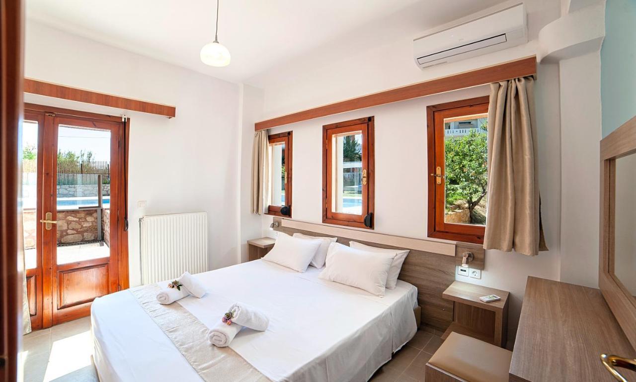 Island Villa Heated Pool Georgioupoli Ngoại thất bức ảnh
